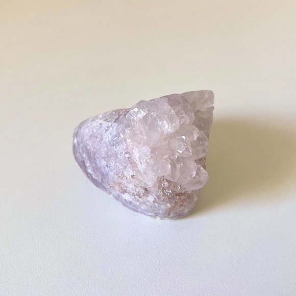 Pink Amethyst Free Form Druzy Crystal High Quality - Picture 4 of 7